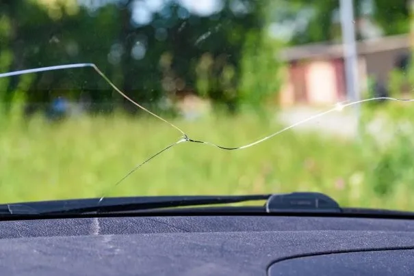 Windshield crack repair